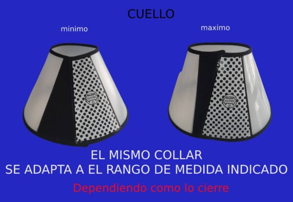 COLLAR ISABELINO mascotas entre  (15-a-20 Cmts)   alrrededor del cuello - Image 4